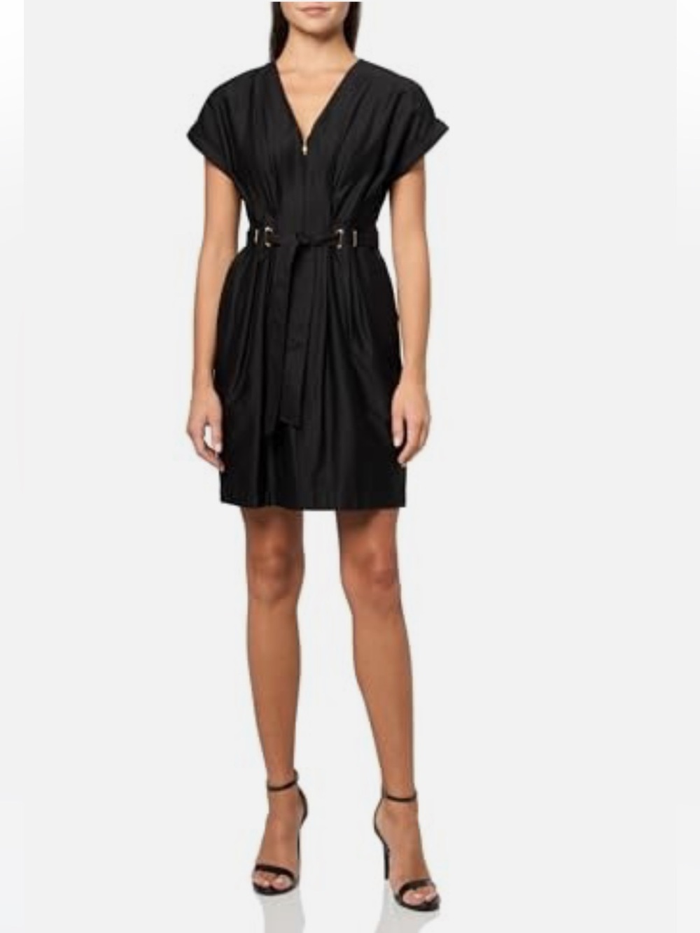 HALSTON H Women's Dress, Black, Size 12 New